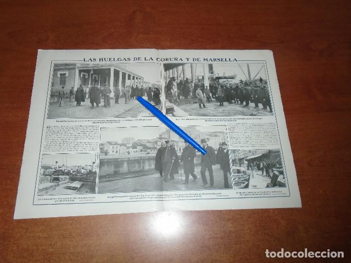 Coleccionismo de Revistas y Peri&oacute;dicos: RETAL 1910: LA CORU&Ntilde;A. ALGECIRAS. BASEBALL BARCELONA. CACABELOS, PONFERRADA. FEMINISMO SUFRAGIO.