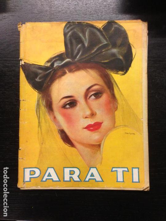 Coleccionismo de revistas y peri&oacute;dicos: REVISTA PARA TI, OCTUBRE 1939,A&Ntilde;O 18, NUM. 912