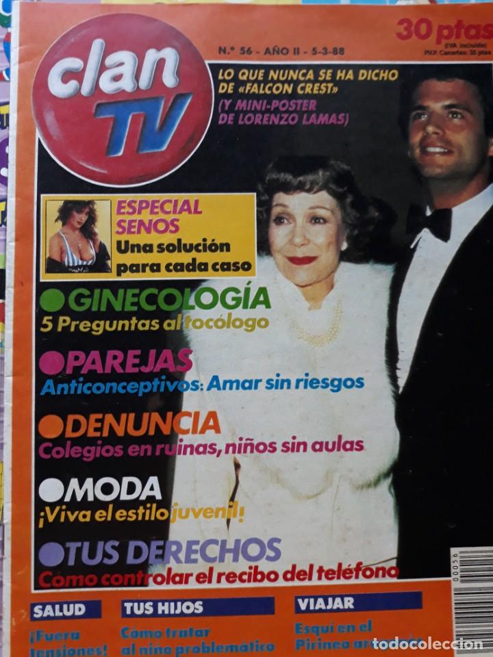 Coleccionismo de Revistas y Peri&oacute;dicos: SABRINA SALERNO FALCON CREST LORENZO LAMAS JANE WYMAN MARTA SANCHEZ