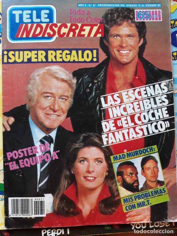 Coleccionismo de revistas y peri&oacute;dicos: david hasselhoff EL COCHE FANTASTICO PATRICIA MCPHERSON