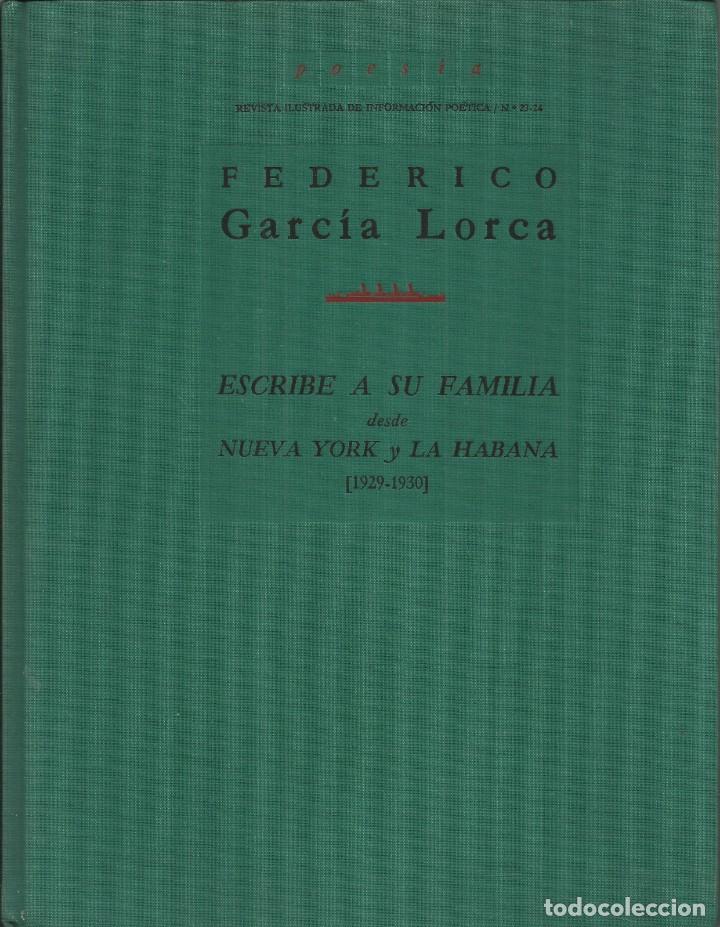Coleccionismo de Revistas y Peri&oacute;dicos: Revista Poes&iacute;a, Ministerio de Cultura n&ordm; 23 -24 ( federico Garcia Lorca a su familia )