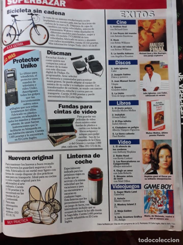 Coleccionismo de Revistas y Peri&oacute;dicos: SUPER MARIO RICHARD GERE JULIO IGLESIAS JODIE FOSTER ANTHONY HOPKINS