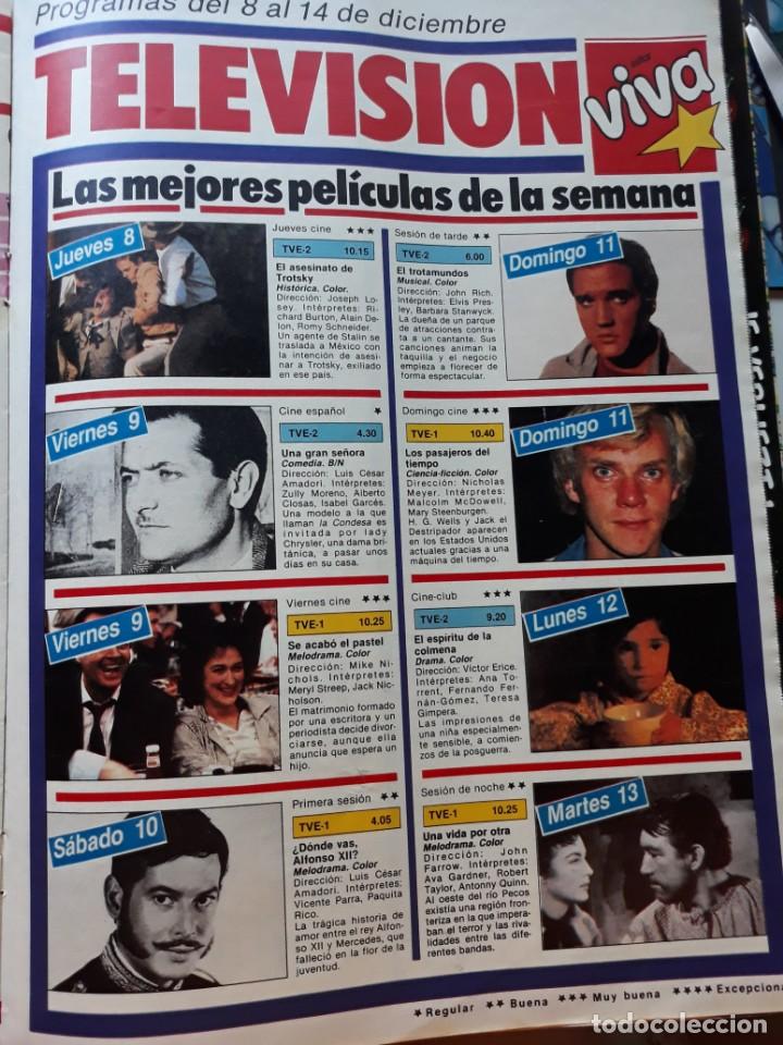 Coleccionismo de revistas y peri&oacute;dicos: MALCOM MCDOWELL ELVIS PRESLEY ALBERTO CLOSAS VICENTE PARRA