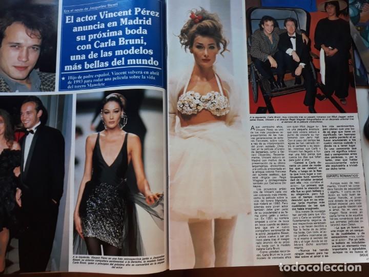 Coleccionismo de revistas y peri&oacute;dicos: VINCENT PEREZ CARLA BRUNI MARIBEL VERDU REMEDIOS CERVANTES SOFIA MAZAGATOS