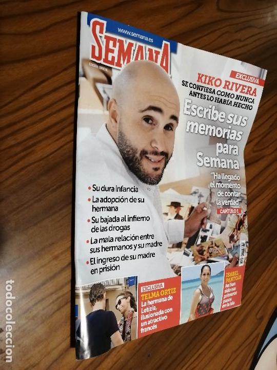 Coleccionismo de Revistas y Peri&oacute;dicos: SEMANA. EDICI&Oacute;N ESPECIAL. KIKO RIVERA. ISABEL PANTOJA. TELMA ORTIZ. GRAPA. BUEN ESTADO. C