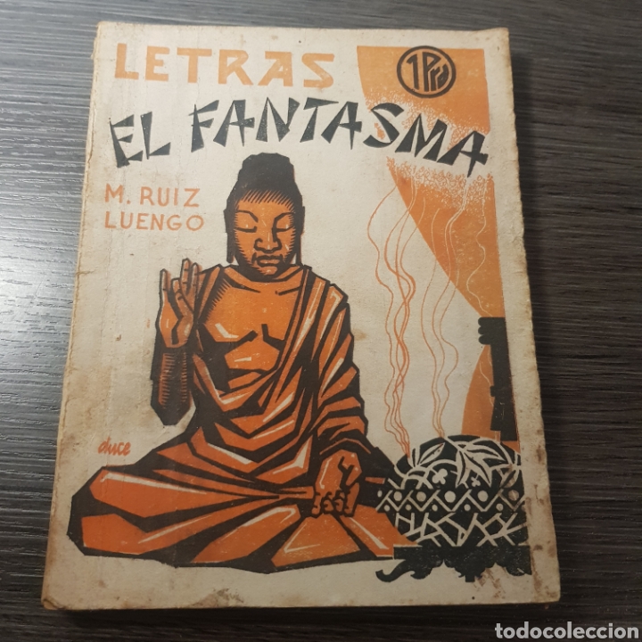 Collection Magazines and Newspapers: LETRAS 1938 REVISTA LITERARIA POPULAR N&deg; 12 EL FANTASMA M. RUIZ LUENGO