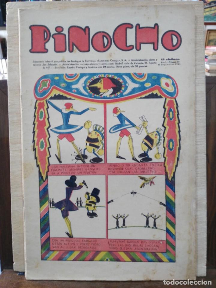 Coleccionismo de Revistas y Peri&oacute;dicos: Pinocho, Semanario Infantil - N&ordm; 30 - Septiembre 1925