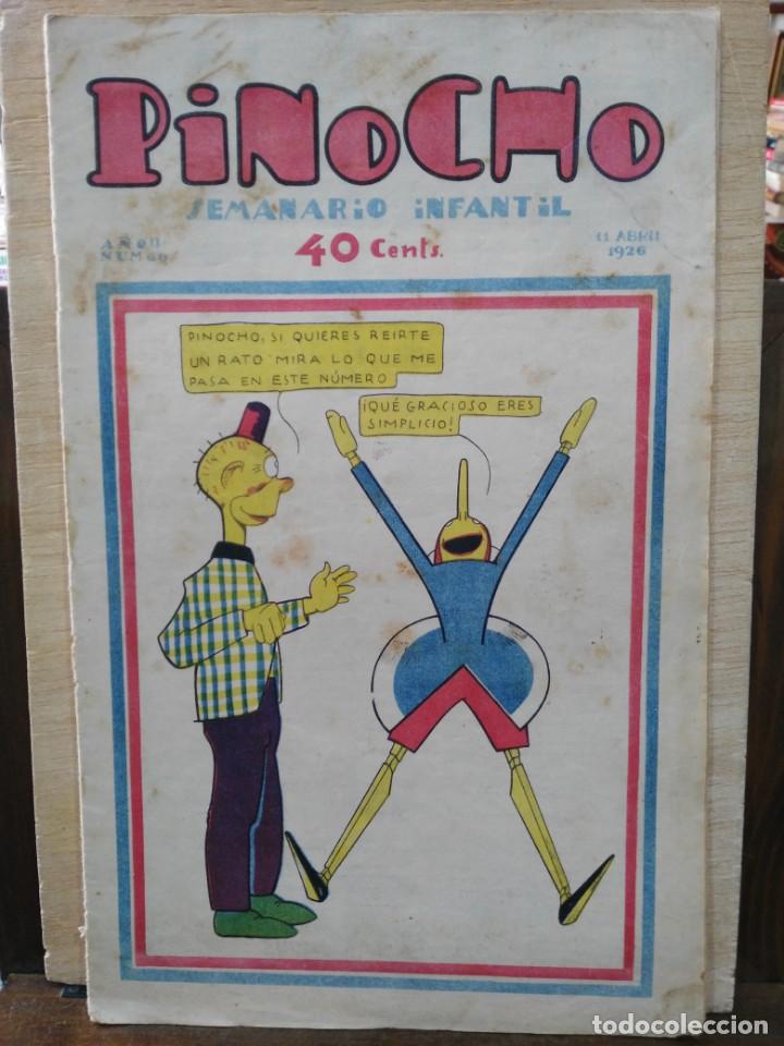 Coleccionismo de Revistas y Peri&oacute;dicos: Pinocho, Semanario Infantil - A&ntilde;o II, N&ordm; 60 - Abril 1926
