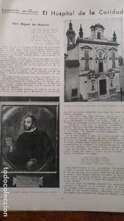 Sammeln von Zeitschriften und Zeitungen: HOSPITAL DE LA CARIDAD DE SEVILLA PAISAJE BALEAR BALEARES REVISTA A&Ntilde;O 1935