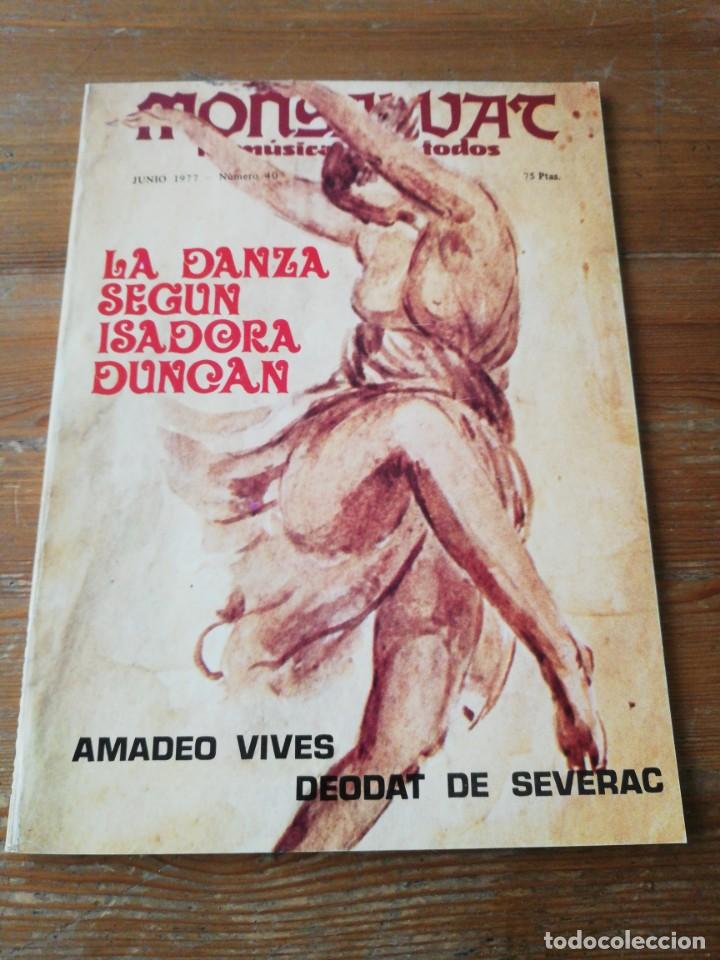 Sammeln von Zeitschriften und Zeitungen: Revista Monsluac n&uacute;mero 40. 1977.