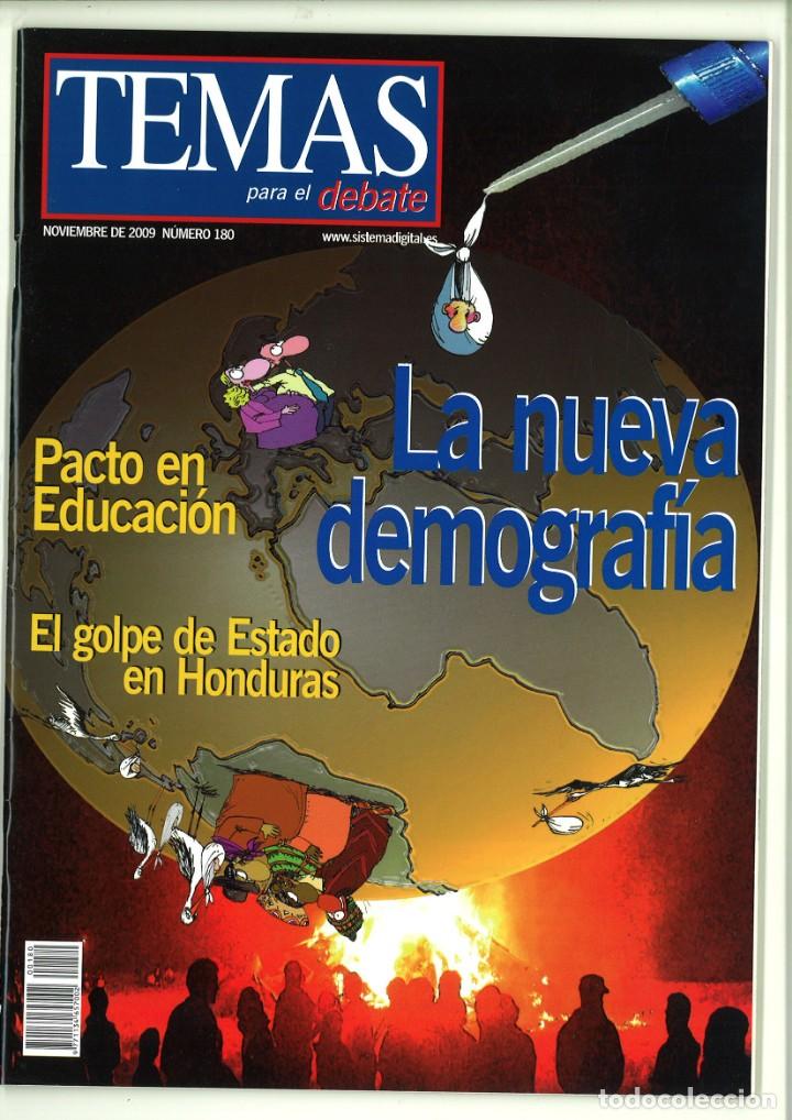 Coleccionismo de Revistas y Peri&oacute;dicos: TEMAS PARA EL DEBATE. NOVIEMBRE DE 2009 N&Uacute;MERO 180