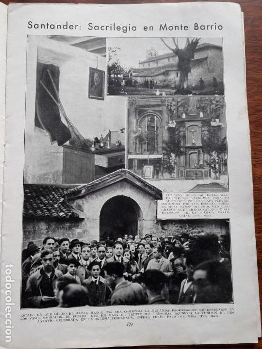 Colecionismo de Revistas e Jornais: SANTANDER SACRILEGIO MONTE BARRIO CANTILLANA SEVILLA COROS ANAQUI&Ntilde;OS DA TERRA REVISTA A&Ntilde;O 1932