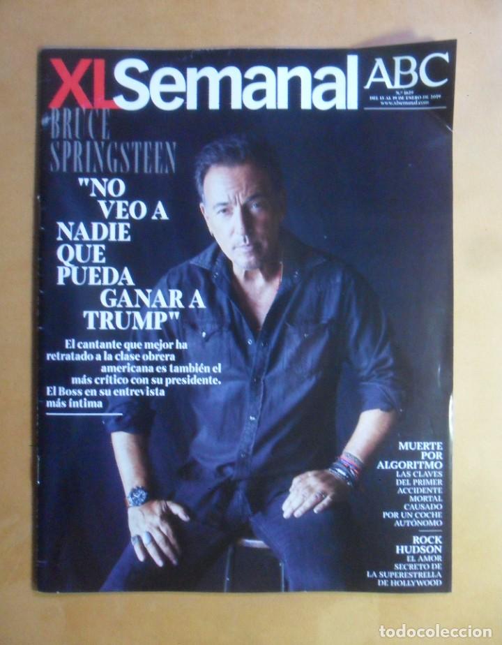 Coleccionismo de Revistas y Peri&oacute;dicos: XL SEMANAL ABC - N&ordm; 1629 - 13-19 ENERO 2019 - BRUCE SPRINSTEEN