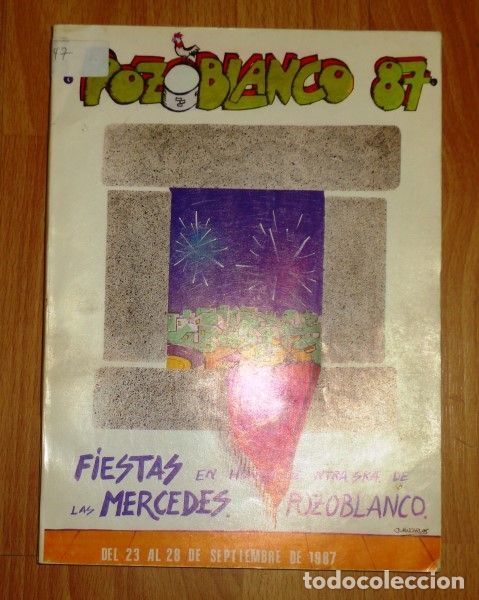 Coleccionismo de revistas y peri&oacute;dicos: Pozoblanco 87 : FIESTAS EN HONOR DE NTRA. SRA. DE LAS MERCEDES. Del 23 al 28 de septiembre de 1987