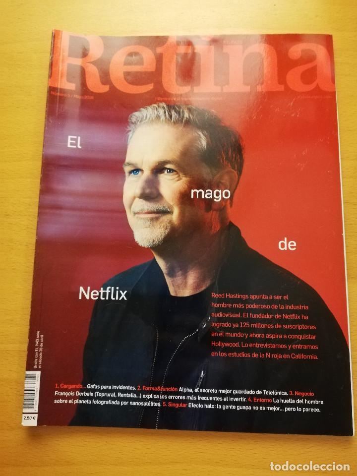 Coleccionismo de Revistas y Peri&oacute;dicos: REVISTA RETINA N&ordm; 5 (MAYO 2018) EL MAGO DE NETFLIX