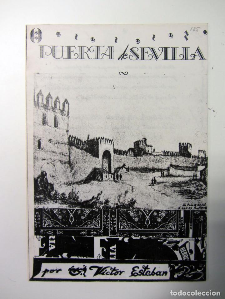 Colecionismo de Revistas e Jornais: La puerta de Sevilla por Victor Esteban 1982/83. Fanzine original de Poes&iacute;a, ilustraci&oacute;n,...