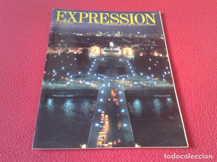 Collection Magazines and Newspapers: REVISTA EXPRESSI&Oacute;N 2/89 1989 DE LOS TITULARES AMERICAN EXPRESS CON PUBLICIDAD OMEGA VOLVO ROLEX ETC