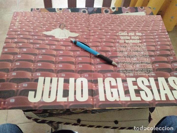 Coleccionismo de Revistas y Peri&oacute;dicos: ANTIGUO RECORTE REVISTA 6 PAGINAS JULIO IGLESIAS CADA VEZ ME GUSTA MAS MI LEYENDA ANUNCIO CAMPSA