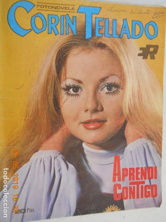 Coleccionismo de Revistas y Peri&oacute;dicos: COR&Iacute;N TELLADO FOTONOVELA - APRENDI CONTIGO A&Ntilde;O 1971