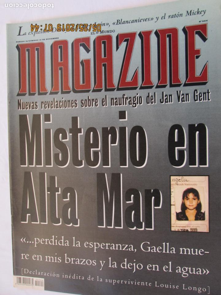Sammeln von Zeitschriften und Zeitungen: MAGAZINE EL MUNDO REVISTA N&ordm; 264 NOVIEMBRE 1994 - MISTERIO EN ALTA MAR ....