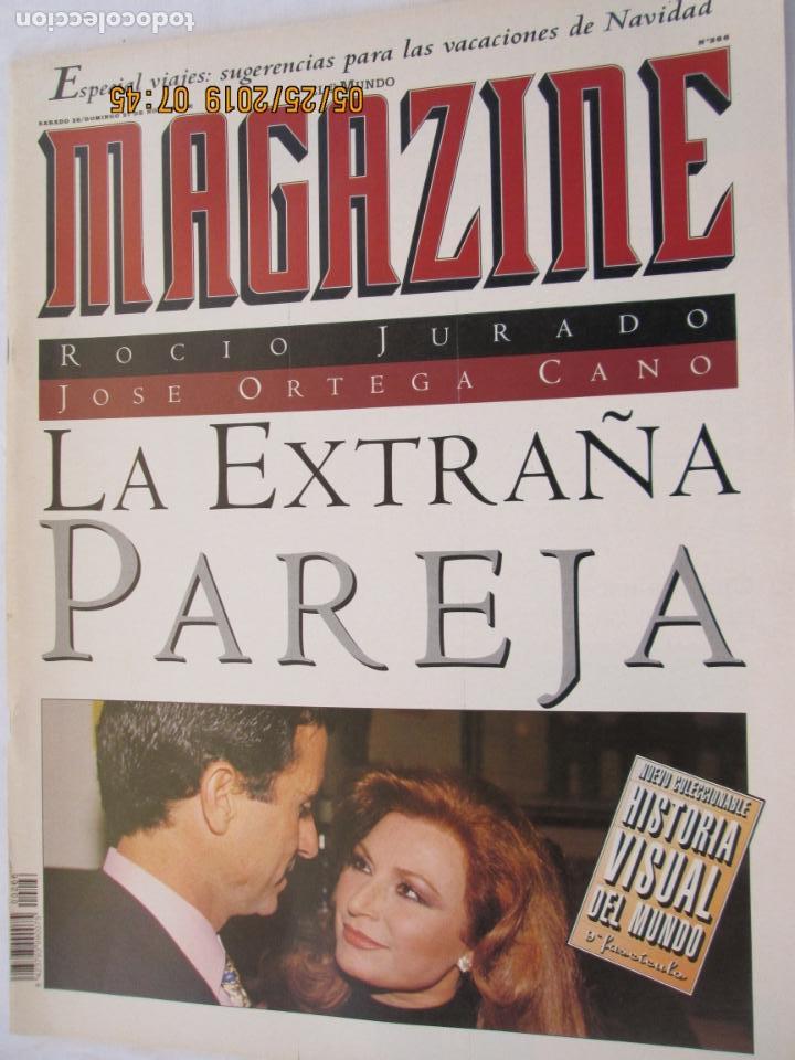 Coleccionismo de Revistas y Peri&oacute;dicos: MAGAZINE EL MUNDO REVISTA N&ordm; 266 NOVIEMBRE 1994 - ROCIO JURADO Y ORTEGA CANO LA EXTRA&Ntilde;A PAREJA....