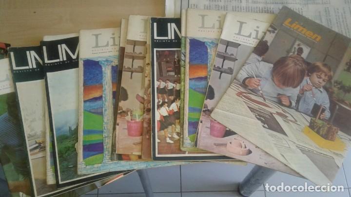 Coleccionismo de revistas y peri&oacute;dicos: LOTE DE 14 REVISTAS LIMEN-REVISTA DE ORIENTACION DIDACTICA-A&Ntilde;OS 70
