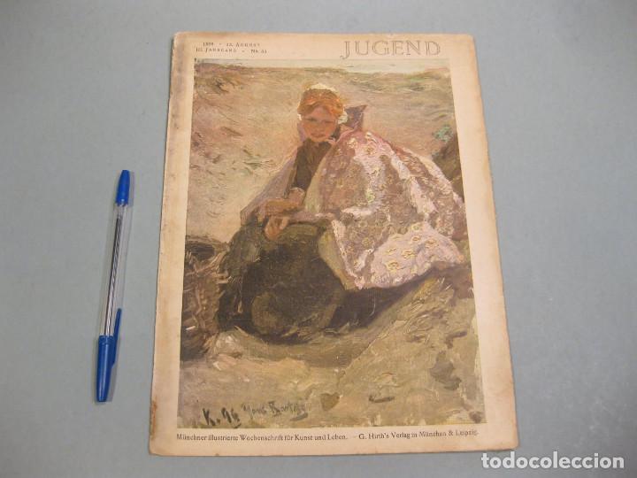 Collezionismo di Riviste e Giornali: Revista Modernista Jugend. N&ordm; 33. 1898. M&uuml;nchen & Leipzig.