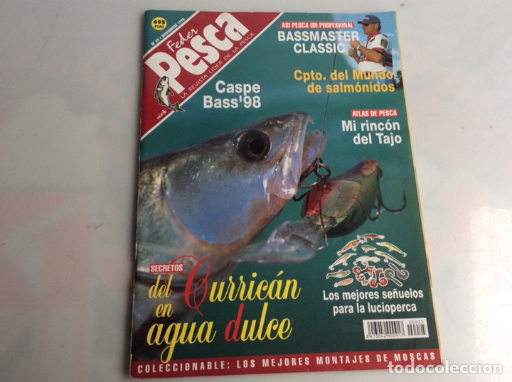 Coleccionismo de Revistas y Peri&oacute;dicos: FEDER PESCA N&ordm; 25 SECRETOS DEL CURRICAN EN AGUA DULCE