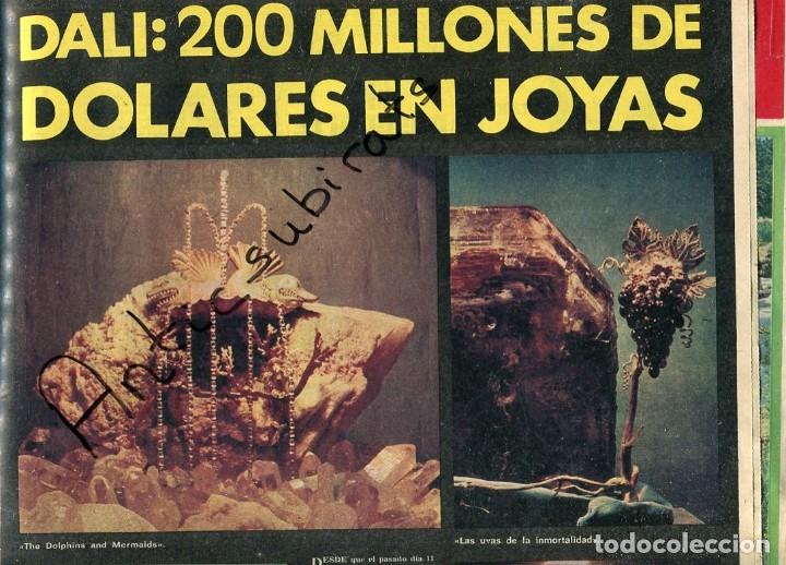 Collezionismo di Riviste e Giornali: REVISTA 1973 POBLET POR ESPINAS 200 MILLONES DE DOLARES EN JOYAS DE SALVADOR DALI MATIAS PALAU-FERRE