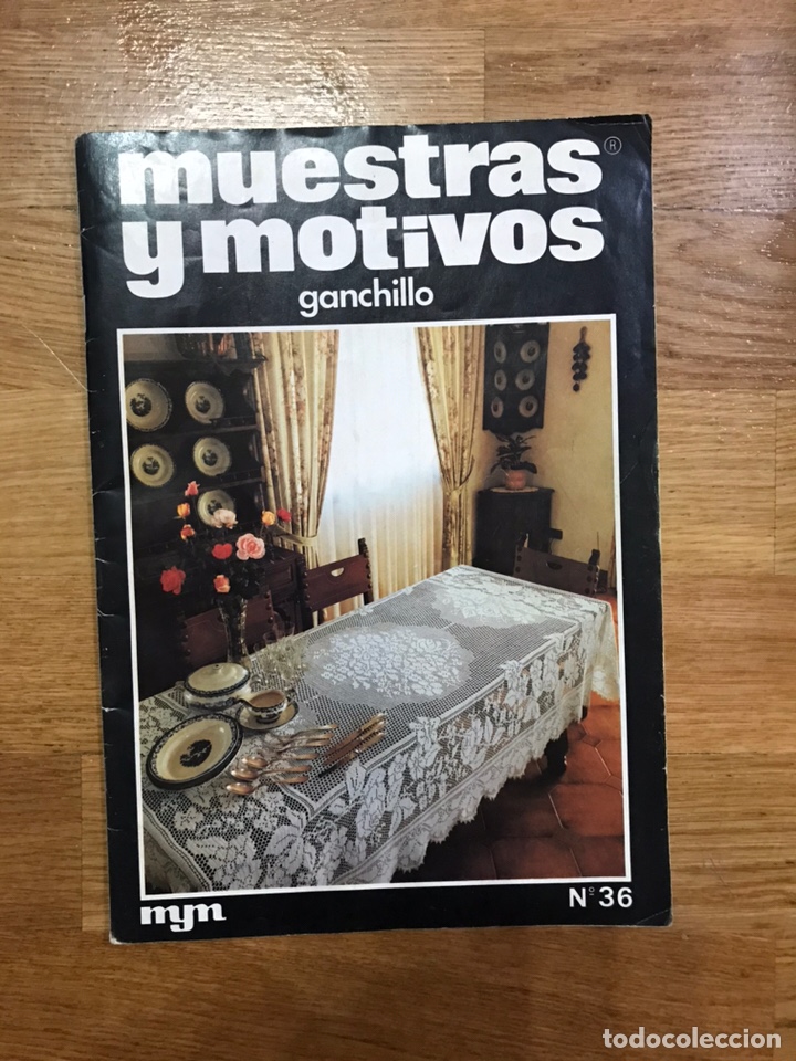Coleccionismo de Revistas y Peri&oacute;dicos: Muestras y motivos ganchillo n&uacute;mero 36