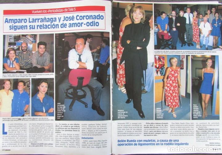 Coleccionismo de Revistas y Peri&oacute;dicos: RECORTE REVISTA SEMANA N&ordm; 3056 1998 AMPARO LARRA&Ntilde;AGA, JOSE CORONADO.