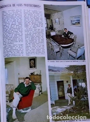 Sammeln von Zeitschriften und Zeitungen: robert vaughn los protectores