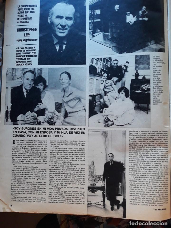 Coleccionismo de revistas y peri&oacute;dicos: christopher lee dracula drakula - Foto 1
