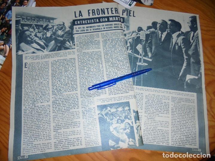 Sammeln von Zeitschriften und Zeitungen: RECORTE : ENTREVISTA A MARTIN LUTHER KING. SEMANA, JULIO 1963 ()