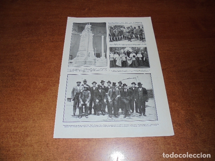 Coleccionismo de Revistas y Peri&oacute;dicos: RETAL 1912 VIGO CANGAS. BEU. ALD&Aacute;N. C&Aacute;DIZ. VILLAGARC&Iacute;A F.B.C. MONTE IGUELDO SAN SEBASTI&Aacute;N. BARCELONA