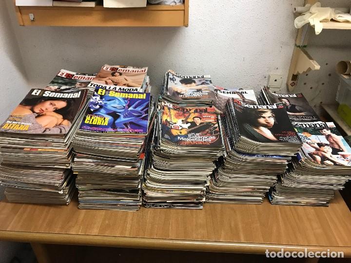 Coleccionismo de revistas y peri&oacute;dicos: Colecci&oacute;n revista El SEmanalXL - 1014 revistas nuevas