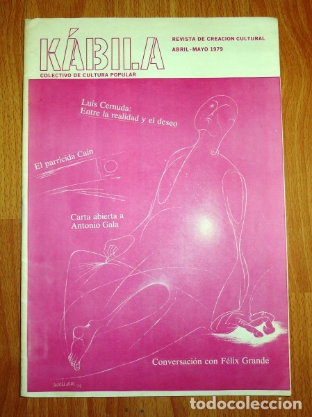 Collectionnisme de Revues et Journaux: K&Aacute;BILA : Revista de Creaci&oacute;n Cultural. N&uacute;m. 7 ; Abril-mayo 1979 / Colectivo de Cultura Popular