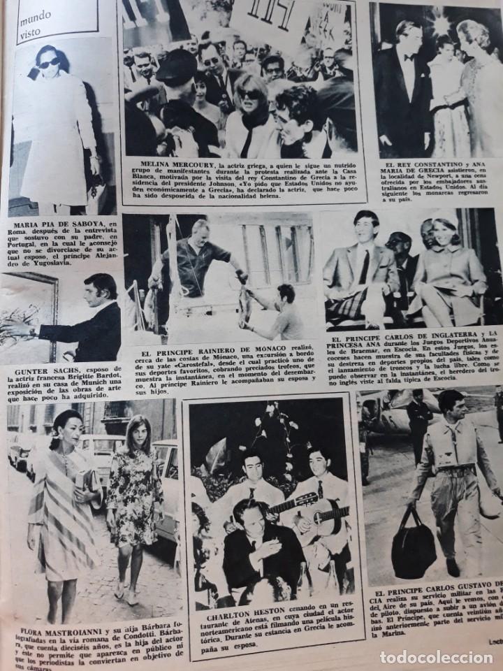 Coleccionismo de Revistas y Peri&oacute;dicos: melina mercoury maria pia de saboya gunter sachs charlton heston flora mastroianni gustavo de suecia