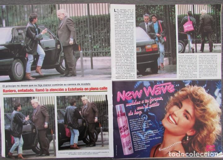 Coleccionismo de Revistas y Peri&oacute;dicos: RECORTE REVISTA SEMANA N&ordm; 2362 1985 ESTEFANIA DE MONACO Y RAINIERO