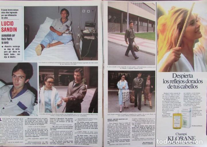 Coleccionismo de Revistas y Peri&oacute;dicos: RECORTE REVISTA SEMANA N&ordm; 2362 1985 LUCIO SANDIN