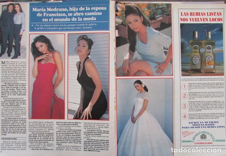 Coleccionismo de Revistas y Peri&oacute;dicos: RECORTE REVISTA SEMANA N&ordm; 2999 1997 MARIA MEDRANO.