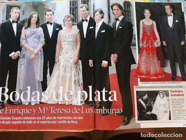 Coleccionismo de revistas y peri&oacute;dicos: maria teresa de luxemburgo sylvia de suecia carlos gustavo rosario nadal mary donaldson simeon de bu