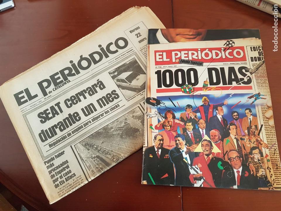 Collezionismo di Riviste e Giornali: El Peri&oacute;dico de Catalunya n&uacute;mero 1.000 incluye suplemento 1.000 d&iacute;as
