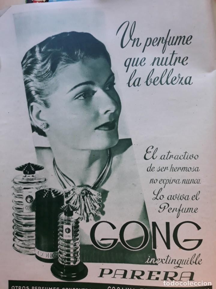 Collezionismo di Riviste e Giornali: 1949 perfume gong parera