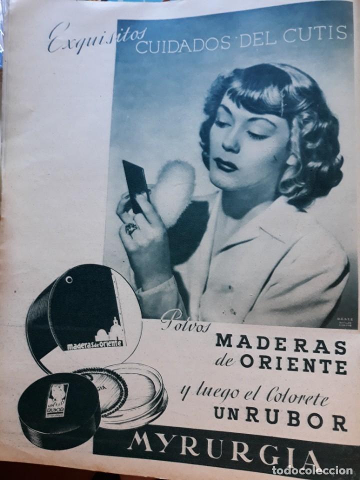 Coleccionismo de Revistas y Peri&oacute;dicos: 1949 anuncio maderas de oriente myrurgia