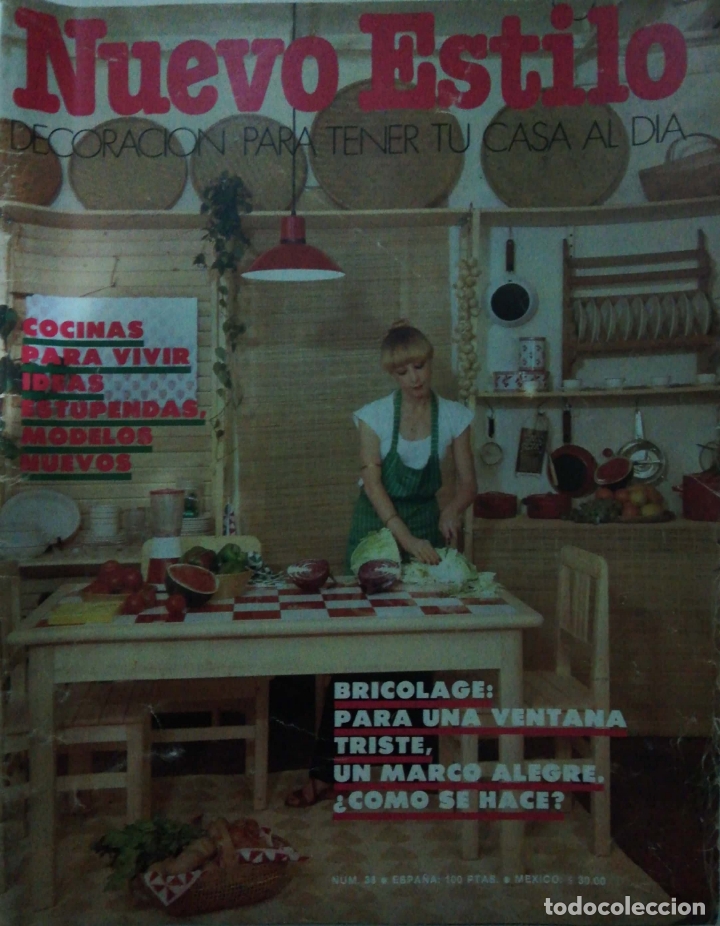 Collezionismo di Riviste e Giornali: REVISTA. NUEVO ESTILO. N&ordm; 38. DECORACION PARA TENER TU CASA AL DIA. LEER.