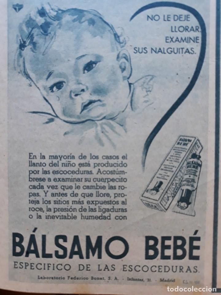 Coleccionismo de Revistas y Peri&oacute;dicos: 1948 anuncio balsamo bebe