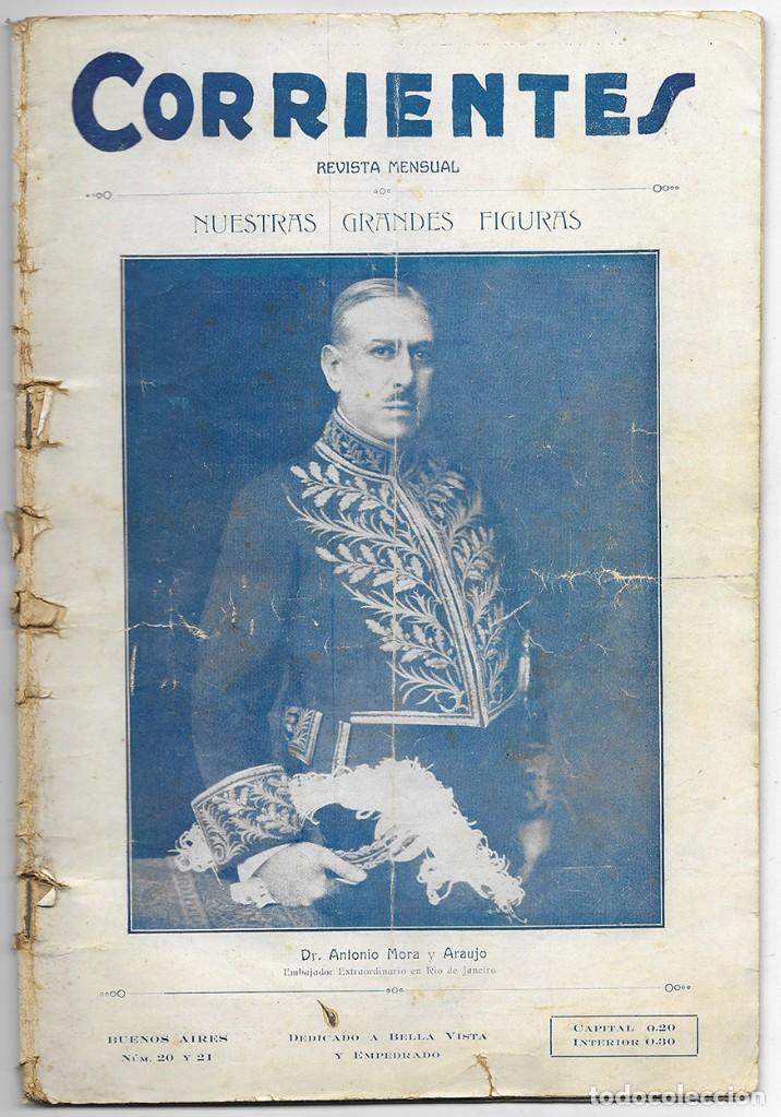 Collectionnisme de Revues et Journaux: Corrientes  Revista Mensual N&ordm;s-20-21   Buenos Aires 1931