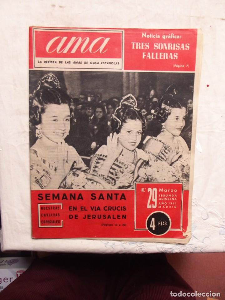 Sammeln von Zeitschriften und Zeitungen: REVISTA AMA N&ordm; 29 SEGUNDA QUINCENA DE MARZO DE 1961