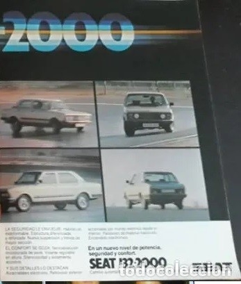 Coleccionismo de revistas y peri&oacute;dicos: ANUNCIO SEAT 132 2000